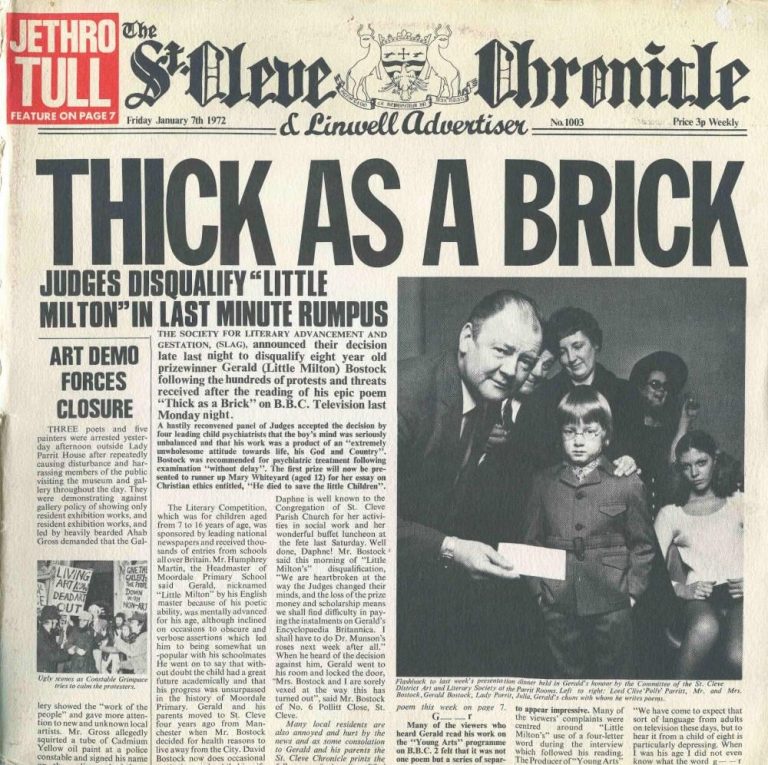 Jethro Tull - Thick As A Brick